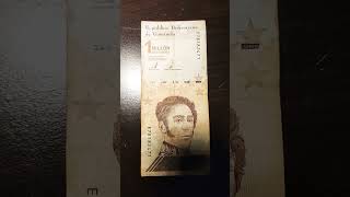 1 million Bolivares Banknote Venezuela 2020 [upl. by Notyap]