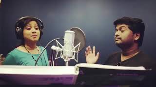 Shreya Ghoshal rehearsing in Recording Studio for a Tamil​ Song [upl. by Crescen]