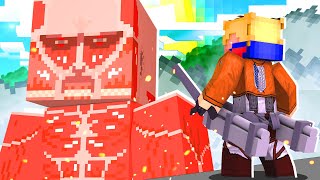 NUEVA SERIE 𝐃𝐄 MINECRAFT SHINGEKI MOD  ATTACK ON TITAN WG V50 𝐄𝐏 1 [upl. by Revolc9]