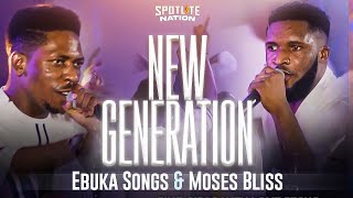 New Generation  Ebuka Songs amp Moses Bliss Live [upl. by Ariew]