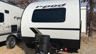 2021 RPod R Pod 193 bunk camper with Murphy Bed and Solar [upl. by Sholem992]