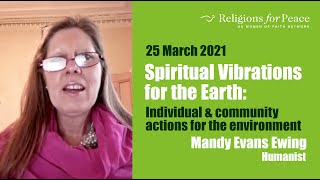 UKWFN Individual amp community actions for the environment  Mandy Evans Ewing Humanist [upl. by Yendahc]