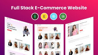 How To Create Full Stack ECommerce Website Using React JS MongoDB Express amp Node JS 2024 [upl. by Khajeh]