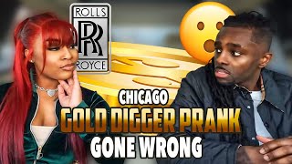 Chicago Gold Digger Prank GONE WRONG🫨 [upl. by Adnovay]