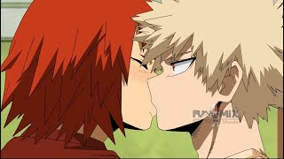 Kiribaku Kiss Behind The Scenes BTS  Kirishima Eijirou x Bakugo Katsuki YAOI [upl. by Durkee652]