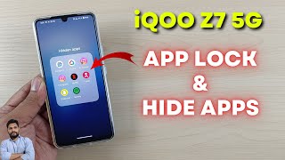 IQOO Z7 5G  App Lock amp Hide Apps Settings [upl. by Brook]