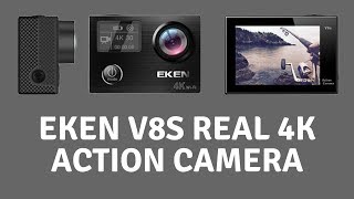 EKEN V8s Real 4K Action Camera [upl. by Boser328]