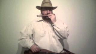 Onion Flute Solo and with Mountain Dulcimer Drone [upl. by Lynnell]