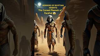 THE CURSED PHARAOH OF FARAFRA Akhenatens Eternal Haunting 😱 pharaohghosts Egypt hauntedplace [upl. by Aeiram]