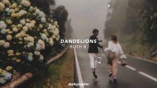 ruth b  dandelions tiktok version I’m in a field of dandelions  lyrics in the description [upl. by Eylrac]