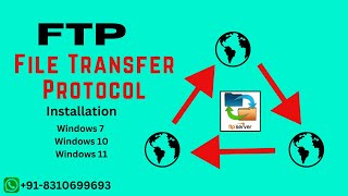 FTP Server Other Network Access  How to Access FTP Server Different Network windows 71011 [upl. by Eatnohs435]