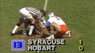 Syracuse vs Hobart 1986 lacrosse [upl. by Akoyn]