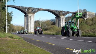 AgriLand spots this convoyto launch the Kilbrittain Tractor Run 2019 in Co Cork [upl. by Tudela]