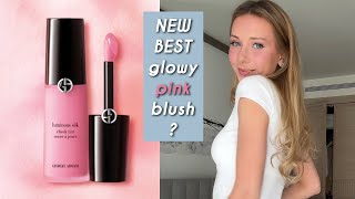 HOTTEST NEW LIQUID BLUSH ARMANI LUMINOUS SILK CHEEK TINT [upl. by Atenik]