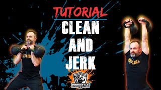 KETTLEBELL CLEAN amp JERK Tutorial [upl. by Sapphire]