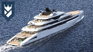 113 meter long Super Yacht quotGanimedequot [upl. by Yroggerg]