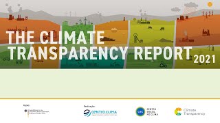 Lançamento do relatório Climate Transparency Report 2021 [upl. by Eulalia]