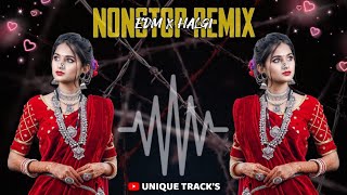 Marathi X Hindi Nonstop Songs  Its Ganya Style  Nonstop Remix  Unique Tracks  Instagram Viral [upl. by Spindell653]