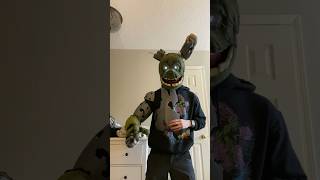 Springtrap cosplay progress update 3dprinting fivenightsatfreddys fnaf cosplay springtrap [upl. by Wiener]