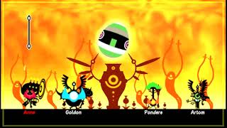 Patapon 2  Don Chaka Egg Minigames  Part 2 Spiders Mammoths and Gaeens [upl. by Yug]