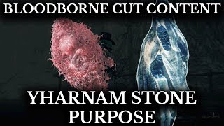 Bloodborne Cut Content  Yharnam Stone Purpose  Fishing Hamlet Priest Unused Dialogue [upl. by Anahahs]