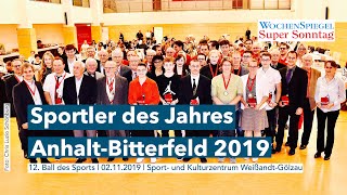 Sportler des Jahres 2019 AnhaltBitterfeld – Ball des Sports [upl. by Irbua]