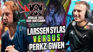 RGE LARSSEN SYLAS vs C9 PERKZ GWEN in WORLDS BOOTCAMP EUW  RGE Larssen Plays Sylas MID vs Gwen [upl. by Rasure]