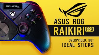 Asus Rog Raikiri Pro Detailed test input lag sticks shortcomings  REVIEW [upl. by Elegna]