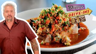 Guy Tries a MarineTurnedChef’s Spot in AZ Strip Mall  Diners DriveIns and Dives  Food Network [upl. by Ahseem]