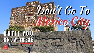 15 Things to Know BEFORE You Visit Mexico City 🇲🇽  First Time in Mexico City Travel Guide 2024 [upl. by Hose769]