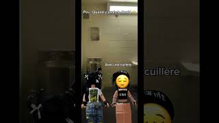 Pov quand il y avait la covid capcut roblox humour reel [upl. by Yanahs]