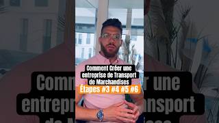 Comment créer une entreprise de transport de marchandises  transportAca [upl. by Nevaed97]