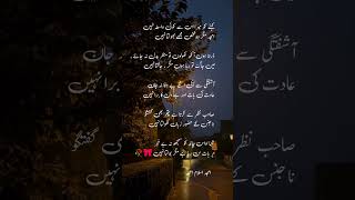 Shayari full of painurdu shayari shortsvideo  urdu shayari shortsfeed [upl. by Aerdnod]