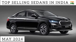 Top 10 Best Selling Sedans In India In May 2024 [upl. by Ameerahs270]