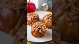 Crock Pot Baked Apples Stuffed with Cinnamon Oats Shorts [upl. by Atsyrhc70]