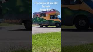 The noise of an old Transit ASMR Diesel Ford Transit classicvehicles [upl. by Aitnuahs]