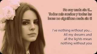 Lana Del Rey Without You Lyrics  Subtitulado en español e inglés [upl. by Teufert520]