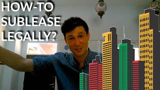 HOW TO SUBLET OR SUBLEASE AN APARTMENT OR ROOM LEGALLY [upl. by Etak]