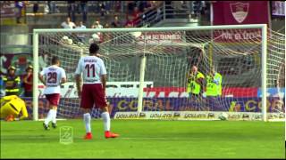 Highlights LivornoTrapani 60 8 giornata SerieB 121014 ©TrapaniCalcioit [upl. by Nohtan]