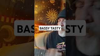 BASSY TASTY GROOVE guitar lesson trendingshorts music [upl. by Kinemod985]