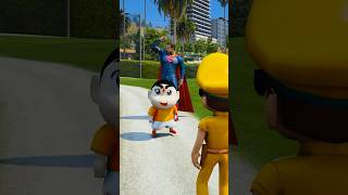 GTA V  Shinchan vs Little singham 😲😱shorts littlesingham shinchan [upl. by Tergram936]