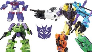 COMPUTRON VS BRUTICUS Transformers Combiner Wars Episode 3 Bruticus Brawl Shockwave Robots [upl. by Ennayrb148]