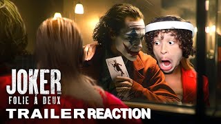 Joker The Folie A Deux Trailer Reaction😱😮 [upl. by Nnylak]