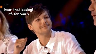 1D hating on Simon Cowell for 4 minutes and 48 seconds [upl. by Blunt713]