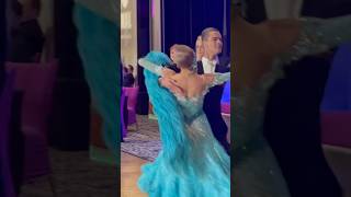 Viennese waltz❤️😍 dance ballroomdancesport dancevideo dancereels dancestudio choreography [upl. by Jerol]