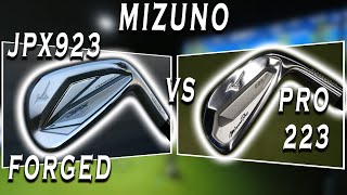 Mizuno JPX923 Forged vs Pro 223 Which one is the BETTER Choice [upl. by Larentia]