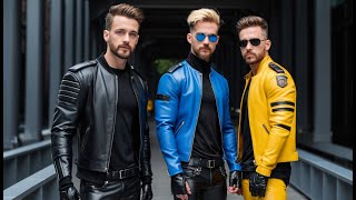 Brutality and Elegance Mens Fashion in Leather Clothes1 [upl. by Lairea245]