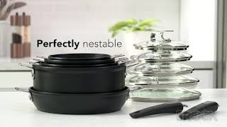 The Rock Multifunctional Cookware with TLock Detachable Handle EN [upl. by Allicsirp303]