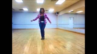 Basic Line Dancing steps for Beginners  Shotgun Jenny Tutorial [upl. by Boorer155]