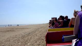 Mablethorpe Sand Train  Return Trip [upl. by Yekcaj]